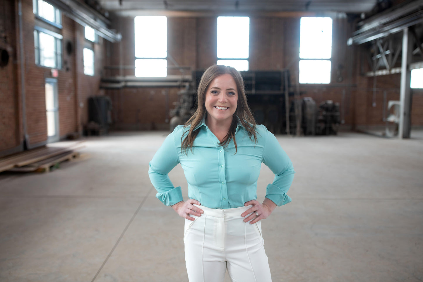 The Foundation Shirt - Aqua